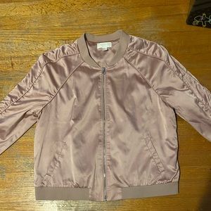Forvever 21 satin jacket size 1x